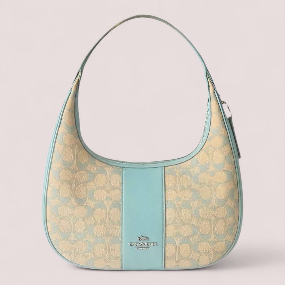 Coach Carmen Shoulder Bag In Signature Jacquard - Picture 3 of 10